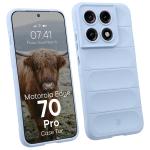Carcasa Bizon Tur compatibila cu Motorola Edge 70 Pro, Light Blue 3 - lerato.ro
