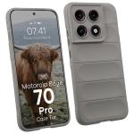 Carcasa Bizon Tur compatibila cu Motorola Edge 70 Pro, Light Grey 3 - lerato.ro