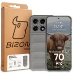 Carcasa Bizon Tur compatibila cu Motorola Edge 70 Pro, Light Grey 9 - lerato.ro