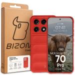 Carcasa Bizon Tur compatibila cu Motorola Edge 70 Pro, Rosu 9 - lerato.ro