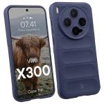 Carcasa Bizon Tur compatibila cu Vivo X300, Dark Blue 3 - lerato.ro