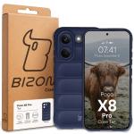Carcasa Bizon Tur compatibila cu Xiaomi Poco X8 Pro, Dark Blue 9 - lerato.ro