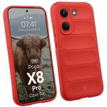 Carcasa Bizon Tur compatibila cu Xiaomi Poco X8 Pro, Rosu 3 - lerato.ro