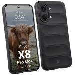 Carcasa Bizon Tur compatibila cu Xiaomi Poco X8 Pro Max, Negru 3 - lerato.ro