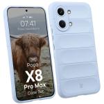 Carcasa Bizon Tur compatibila cu Xiaomi Poco X8 Pro Max, Light Blue 3 - lerato.ro