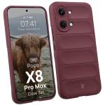 Carcasa Bizon Tur compatibila cu Xiaomi Poco X8 Pro Max, Dark Purple 3 - lerato.ro