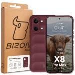 Carcasa Bizon Tur compatibila cu Xiaomi Poco X8 Pro Max, Dark Purple 9 - lerato.ro