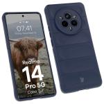 Carcasa Bizon Tur compatibila cu Realme 14 Pro 5G, Dark Blue 3 - lerato.ro