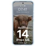 Carcasa Bizon Tur compatibila cu Realme 14 Pro Plus 5G, Light Blue 6 - lerato.ro