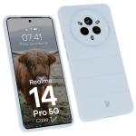 Carcasa Bizon Tur compatibila cu Realme 14 Pro 5G, Light Blue 3 - lerato.ro