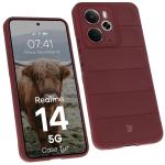 Carcasa Bizon Tur compatibila cu Realme 14 5G, Dark Purple 3 - lerato.ro
