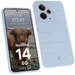 Carcasa Bizon Tur compatibila cu Realme 14 5G, Light Blue 3 - lerato.ro