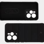 Carcasa Bizon Tur compatibila cu Realme 14 5G, Negru 7 - lerato.ro