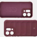 Carcasa Bizon Tur compatibila cu Oppo Reno 14, Dark Purple 7 - lerato.ro