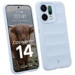 Carcasa Bizon Tur compatibila cu Oppo Reno 14, Light Blue 3 - lerato.ro