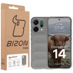Carcasa Bizon Tur compatibila cu Oppo Reno 14, Light Grey 9 - lerato.ro
