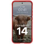 Carcasa Bizon Tur compatibila cu Oppo Reno 14, Rosu 6 - lerato.ro