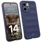 Carcasa Bizon Tur compatibila cu Oppo Reno 14 F / 14 FS, Dark Blue 3 - lerato.ro