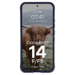 Carcasa Bizon Tur compatibila cu Oppo Reno 14 F / 14 FS, Dark Blue 6 - lerato.ro