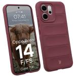 Carcasa Bizon Tur compatibila cu Oppo Reno 14 F / 14 FS, Dark Purple 3 - lerato.ro