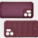 Carcasa Bizon Tur compatibila cu Oppo Reno 14 F / 14 FS, Dark Purple 7 - lerato.ro