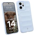 Carcasa Bizon Tur compatibila cu Oppo Reno 14 F / 14 FS, Light Blue 3 - lerato.ro