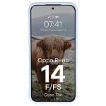 Carcasa Bizon Tur compatibila cu Oppo Reno 14 F / 14 FS, Light Blue 6 - lerato.ro