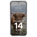 Carcasa Bizon Tur compatibila cu Oppo Reno 14 F / 14 FS, Light Grey 6 - lerato.ro
