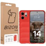 Carcasa Bizon Tur compatibila cu Oppo Reno 14 F / 14 FS, Rosu 9 - lerato.ro