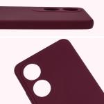 Carcasa Bizon Soft compatibila cu Oppo A60 4G, Dark Purple 6 - lerato.ro