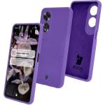 Carcasa Bizon Soft compatibila cu Oppo A60 4G, Mov 3 - lerato.ro