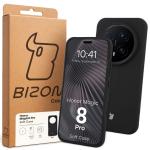 Carcasa Bizon Soft compatibila cu Honor Magic 8 Pro, Negru 8 - lerato.ro