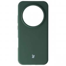 Carcasa Bizon Soft compatibila cu Honor Magic 8 Pro, Dark Green