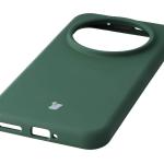 Carcasa Bizon Soft compatibila cu Honor Magic 8 Pro, Dark Green 4 - lerato.ro