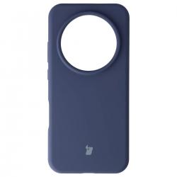 Carcasa Bizon Soft compatibila cu Honor Magic 8 Pro, Dark Blue