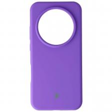 Carcasa Bizon Soft compatibila cu Honor Magic 8 Pro, Mov