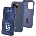 Carcasa Bizon Soft compatibila cu Oppo Reno 15 Pro, Dark Blue 3 - lerato.ro