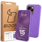 Carcasa Bizon Soft compatibila cu Oppo Reno 15 Pro, Mov 8 - lerato.ro