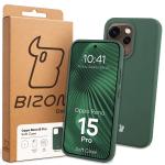 Carcasa Bizon Soft compatibila cu Oppo Reno 15 Pro, Dark Green 8 - lerato.ro