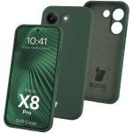 Carcasa Bizon Soft compatibila cu Xiaomi Poco X8 Pro, Dark Green 3 - lerato.ro