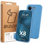Carcasa Bizon Soft compatibila cu Xiaomi Poco X8 Pro, Albastru 8 - lerato.ro