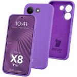Carcasa Bizon Soft compatibila cu Xiaomi Poco X8 Pro, Mov 3 - lerato.ro