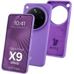 Carcasa Bizon Soft compatibila cu Oppo Find X9 Ultra, Mov 3 - lerato.ro