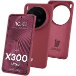 Carcasa Bizon Soft compatibila cu Vivo X300 Ultra, Dark Purple 3 - lerato.ro
