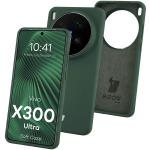 Carcasa Bizon Soft compatibila cu Vivo X300 Ultra, Dark Green 3 - lerato.ro