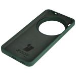 Carcasa Bizon Soft compatibila cu Vivo X300 Ultra, Dark Green 5 - lerato.ro