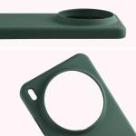 Carcasa Bizon Soft compatibila cu Vivo X300 Ultra, Dark Green 6 - lerato.ro