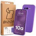 Carcasa Bizon Soft compatibila cu Google Pixel 10a, Mov 8 - lerato.ro