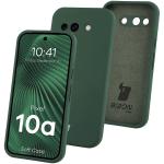 Carcasa Bizon Soft compatibila cu Google Pixel 10a, Dark Green 3 - lerato.ro