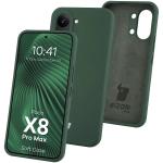Carcasa Bizon Soft compatibila cu Xiaomi Poco X8 Pro Max, Dark Green 3 - lerato.ro